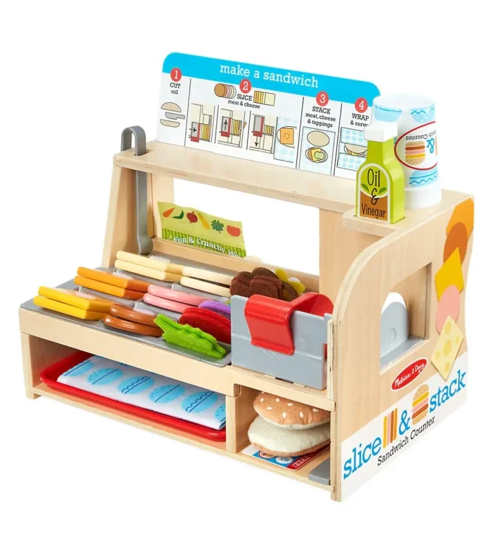 56-Piece Slice & Stack Sandwich Counter